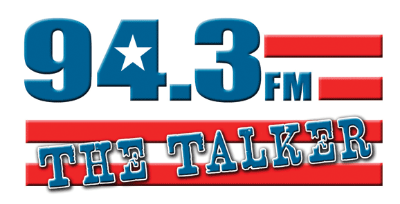 The Talker 94.3 logo